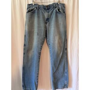 Dickies  Blue Jeans Grunge Distressed Carpenter - 38x32